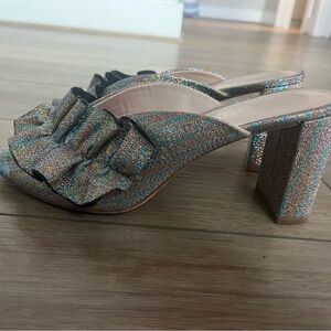 LOEFFLER RANDALL Rainbow Prism block heels